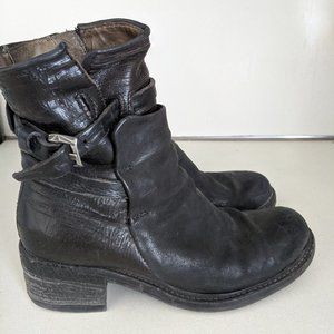 A.S.98 / Free People Netta Ankle Boot Black, size8